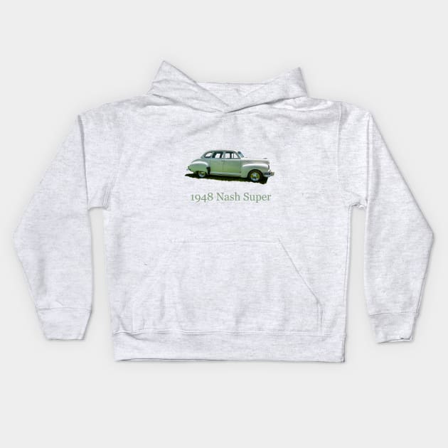 1948 Nash Kids Hoodie by mtbearded1